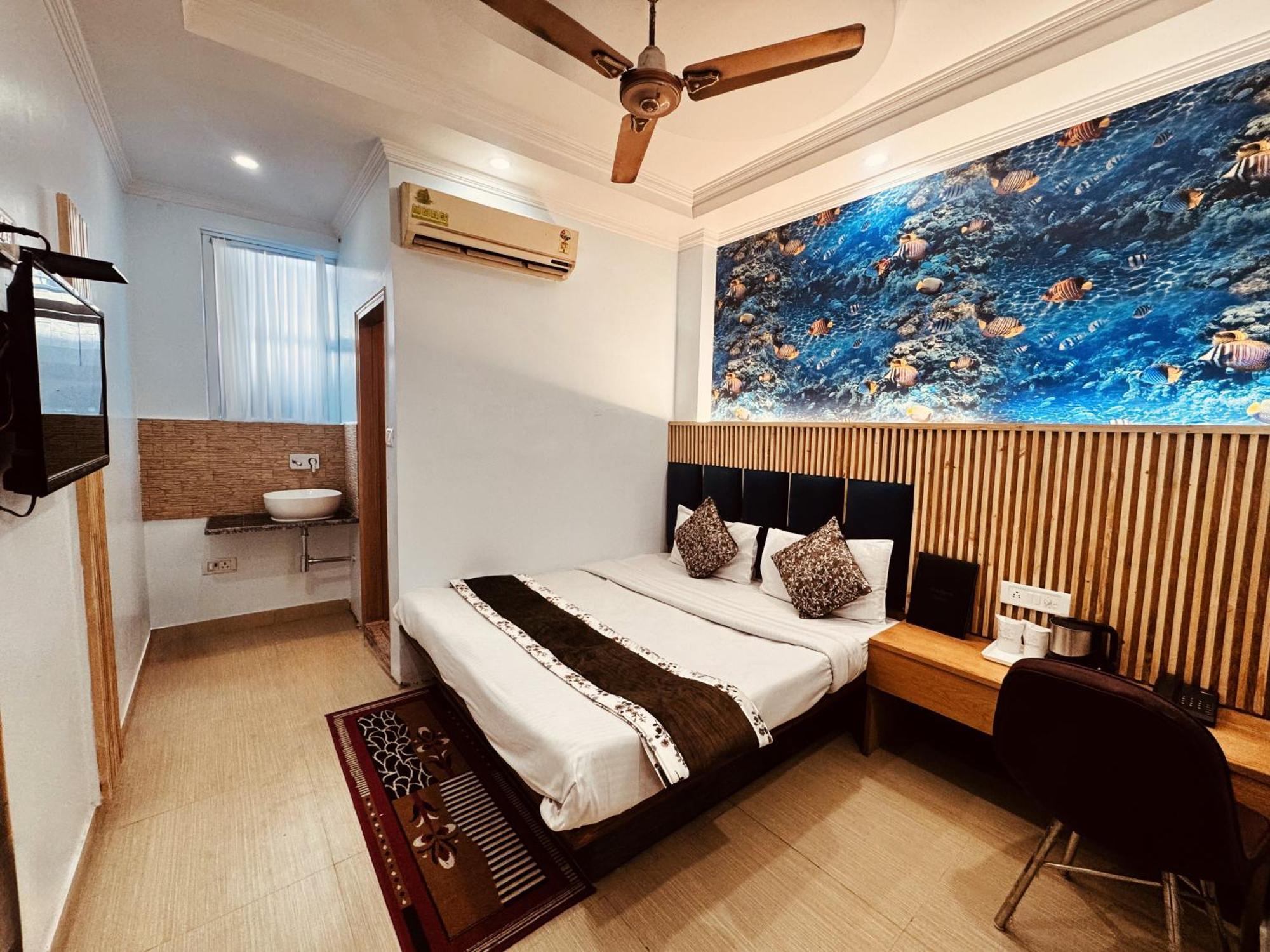 Hotel Jai Balaji, Paharganj, New Delhi Railway Station Esterno foto